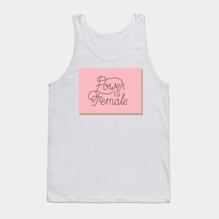 Girls Have the Power to Change the World Tank Top